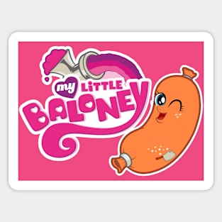 My Little Baloney Sticker